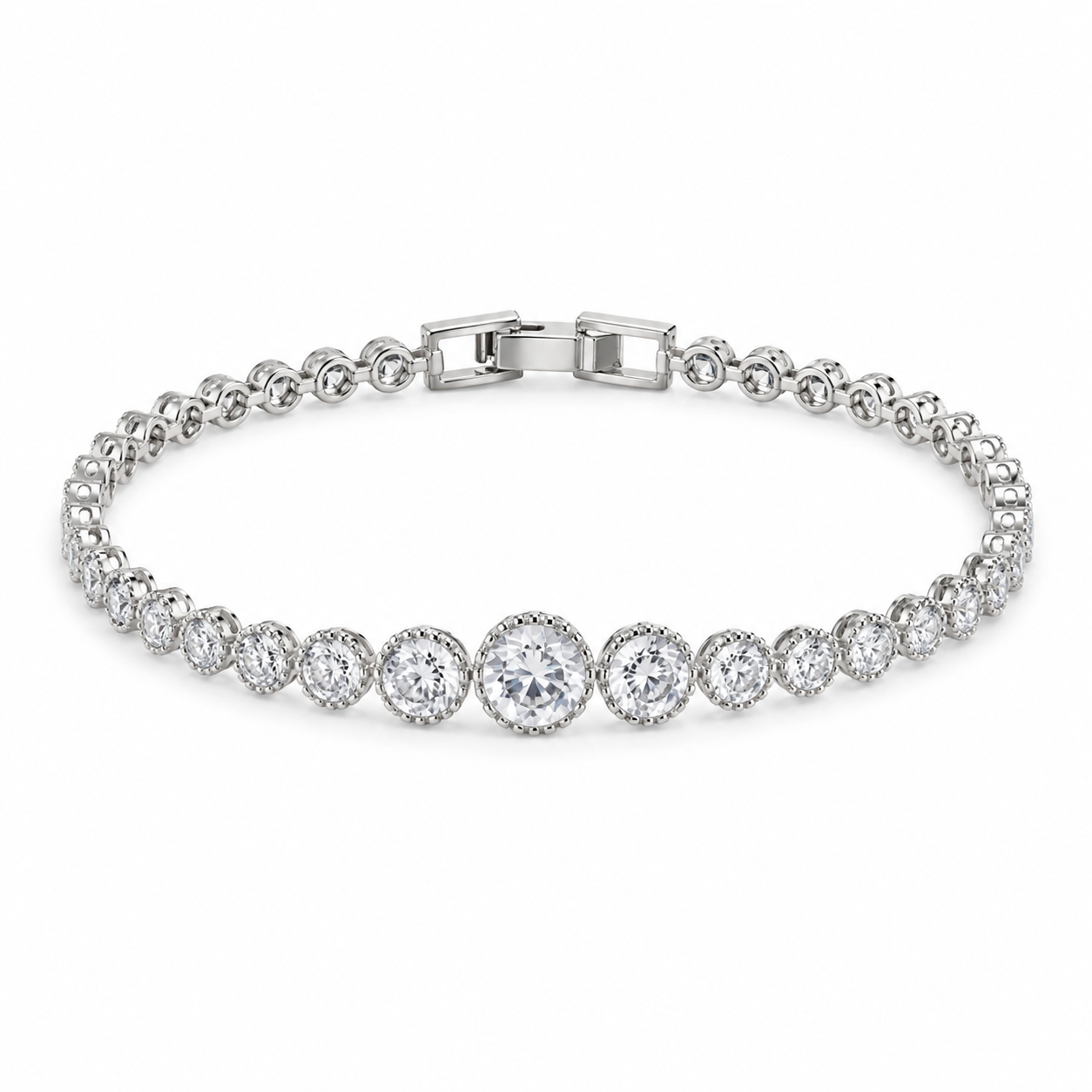 Luna Graduated Tennis Bracelet