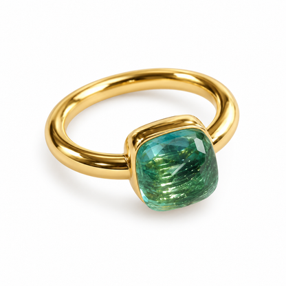 Cushion Stone Ring